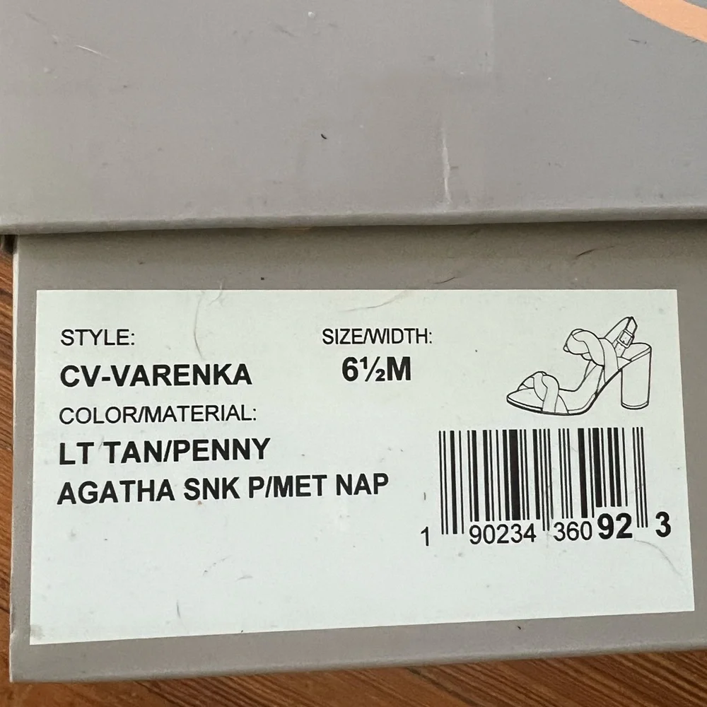 Crown Vintage VARENKA style sandal size 6.5M - Picture 7 of 8